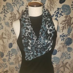 2/$7 Leopard infinity scarf